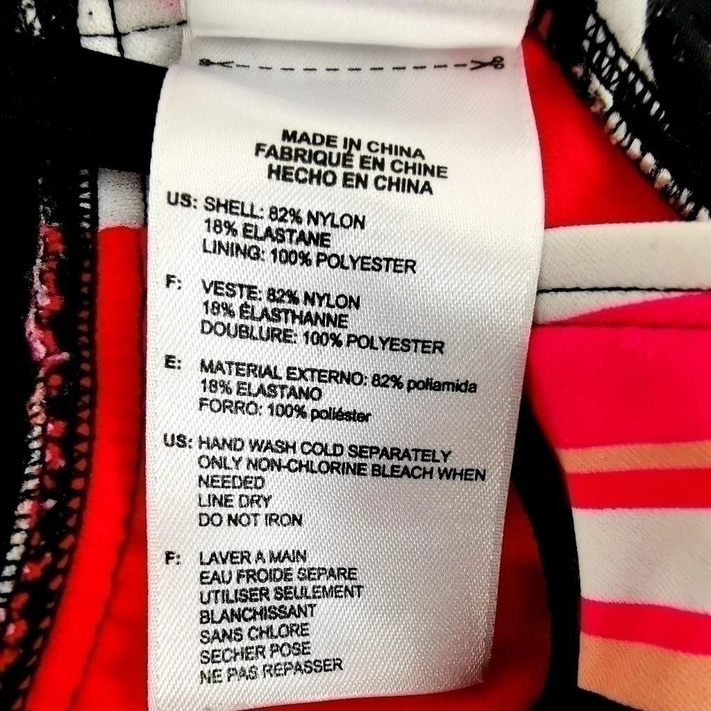 Adidas EUC Women's 6 Swimsuit Tank Top